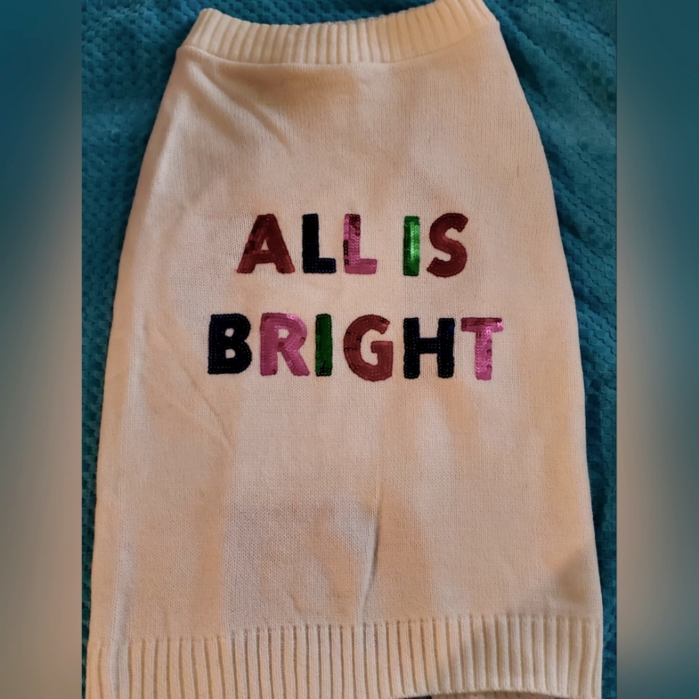 PET HOLIDAY SWEATER FOR BIG DOGS